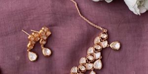 Ladies Party Wear Necklace Set