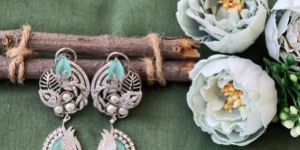 Ladies Silver Plated Classic Drop Earring