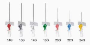 IV Cannula With Wings & Injection Port