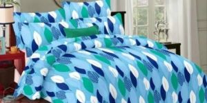 Multicolor Cotton Double Bed Bedsheets