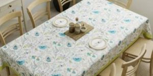 Rectangular Multicolor Cloth Dining Table Cover
