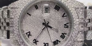Stainless Steel Diamond Watch