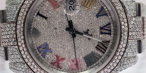 Moissanite Diamond Wrist Watch