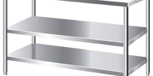 Stainless Steel Table with 3 Shelf