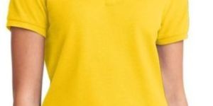 Ladies Collar Neck T Shirt