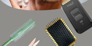 Mens Beard And Hair Grooming Kit