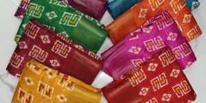 Printed Dola Silk Saree