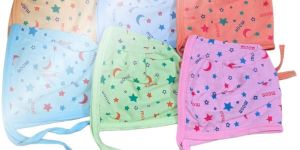 Casual Wear Printed Kids Hosiery Caps