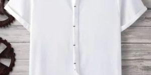 Mens Plain Rayon Full Sleeve Shirt