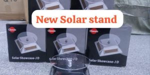 Solar Rotating Stand
