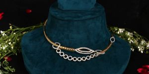 Art No. 479 Short Diamond Necklace Set