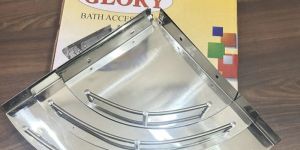 Stainless Steel Corner Shelves
