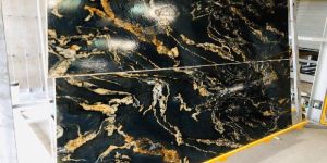 Titanium Black Granite Slabs