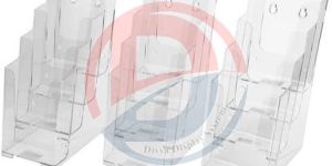 Transparent Brochure Holder