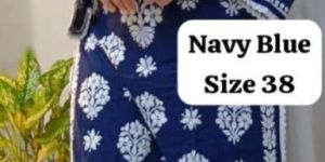 Navi Blue Palazzo Suit