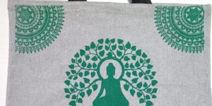 Melange Cotton Shopping Bag