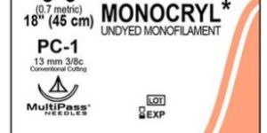 Ethicon Y833G Monocryl Suture