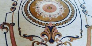 Marble Inlay Flooring