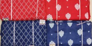 Rayon Zari Print Fabric