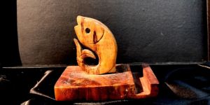 Wood Fish Statue