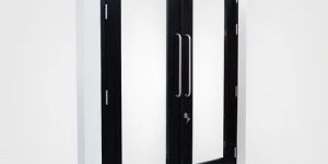Glazed Metal Fire Door