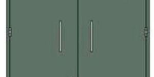 Metal Lead Lined Fire Door