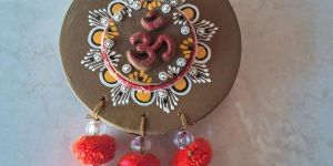 Handmade Cow Dung Car Jhoomar