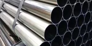 Silver Galvanized Iron Pipe