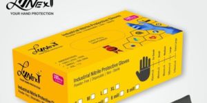 BLACK NITRILE GLOVES