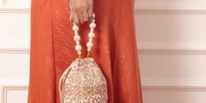 Ladies Paisley Bucket Hand Bag