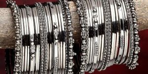 Traditional Silver Bangles