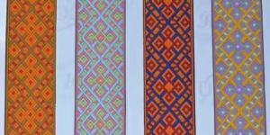 7.5 Cm Luxury Decorative Galon Ruban Jacquard Lace Trim