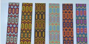 7.5 Cm Multicolor Premium Decorative Jacquard Lace Trim