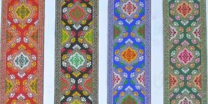 7.5 Cm Multicolor Stylish Decorative Galon Ruban Jacquard Lace Trim