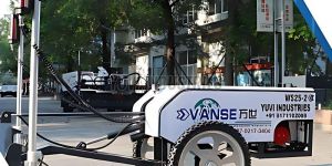 Walk behind Laser Screeding Machine