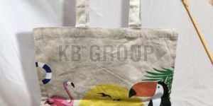 Printed Cotton Shoulder Bag