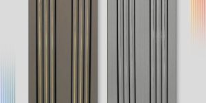 Premium Charcoal Louvers 8*5INCH 12mm CON-9979308419