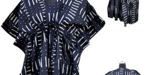 Printed Kaftan Dress