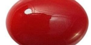 Red Coral 3 Carat Gemstone