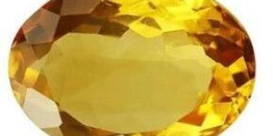 Yellow Citrine Stone 8 Carat Gemstone