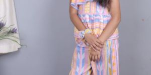 Girls Palazzo with Top Set in Pure Cotton