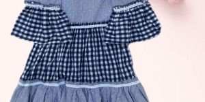 Girls Wear Cotton Stylish Frock