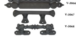 HAND FORGED PULL HANDLE Door 55506