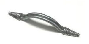 PEWTER MINI FLUTED PULL HANDLE
