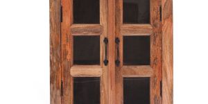 Wooden Natural Nightstand Bed Side Table