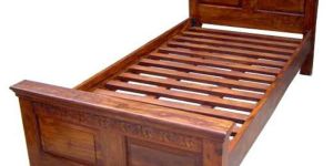Wooden Single Bed
