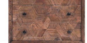 Wooden Walnut Wash Chest Drawer