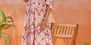 Women Tie And Dye Dress