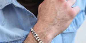 Santiago Silver Bracelet For Men