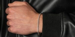 Spiga Men's Silver Bracelets